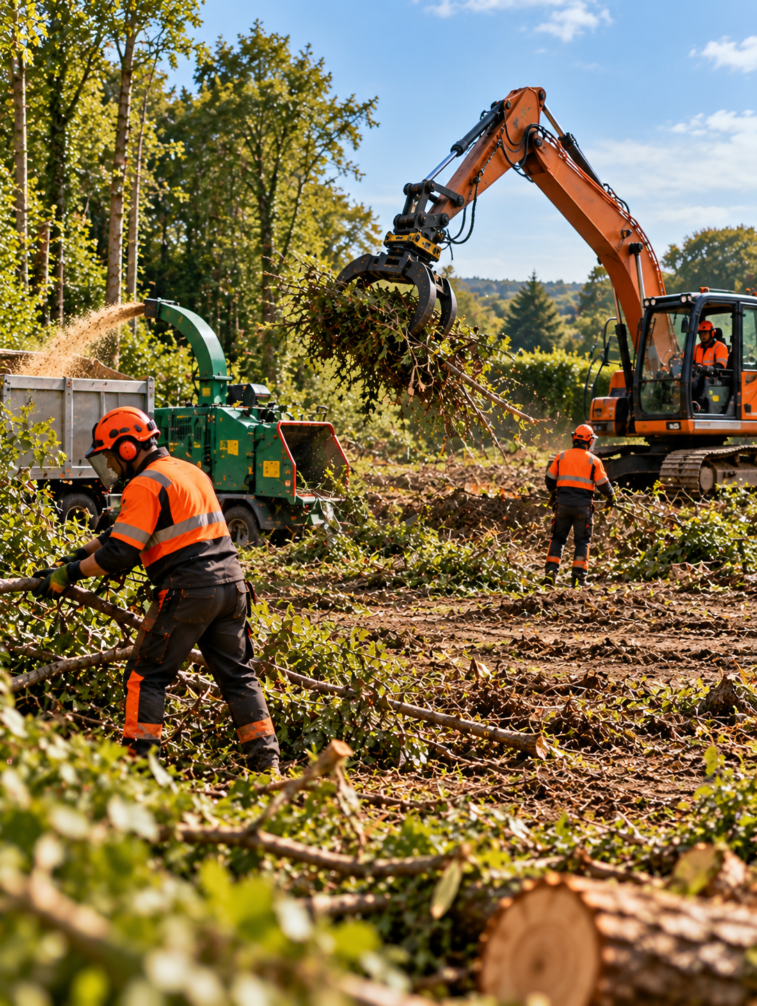 Woodland Clearance in Action